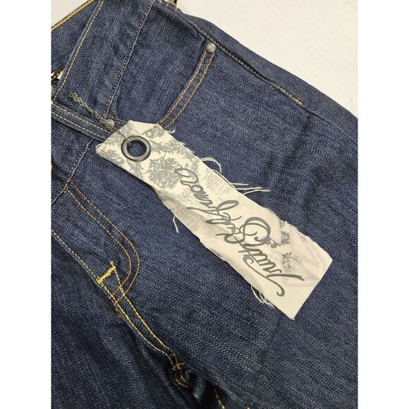 Truth Soul Armor Jeans Women's Size 6 Bootcut Y2K Style Embellished Logo Pocket - Picture 13 of 13